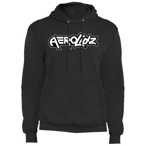 AeroLidz black & white PC78H Core Fleece Pullover Hoodie