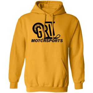 GRIT Black logo G185 Pullover Hoodie