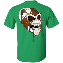Load image into Gallery viewer, Dark Side Racing 2-sided print w/ skull on back G200 Gildan Ultra Cotton T-Shirt