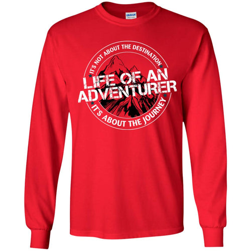 Life of an Adventurer G240B Gildan Youth LS T-Shirt