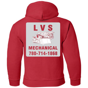 LVS Mechanical G185B Gildan Youth Pullover Hoodie