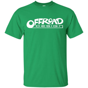 Offroad Design white logo G200B Gildan Youth Ultra Cotton T-Shirt