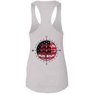 Off-Road Recon 2-sided print 2-sided print NL1533 Next Level Ladies Ideal Racerback Tank