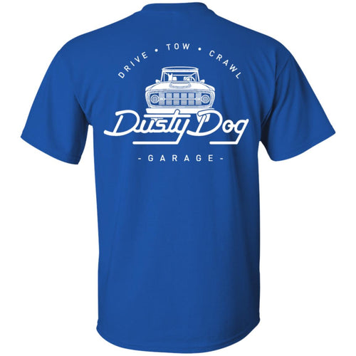 Dusty Dog white logo 2-sided print G200 Gildan Ultra Cotton T-Shirt