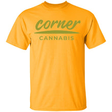 Load image into Gallery viewer, Corner Cannabis G500B Gildan Youth 5.3 oz 100% Cotton T-Shirt