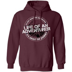 Life of an Adventurer G185 Gildan Pullover Hoodie 8 oz.