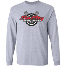 Load image into Gallery viewer, Sin City 2-sided print G240 Gildan LS Ultra Cotton T-Shirt