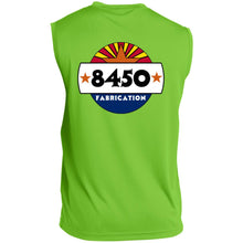 Load image into Gallery viewer, 8450 Fabrication 2-sided print ST352 Sleeveless Performance T-Shirt