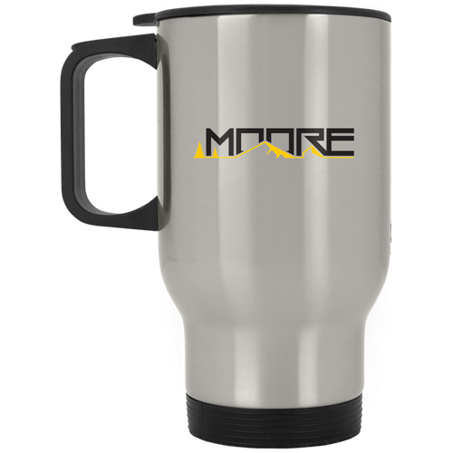 MOORE XP8400S Silver Stainless Travel Mug