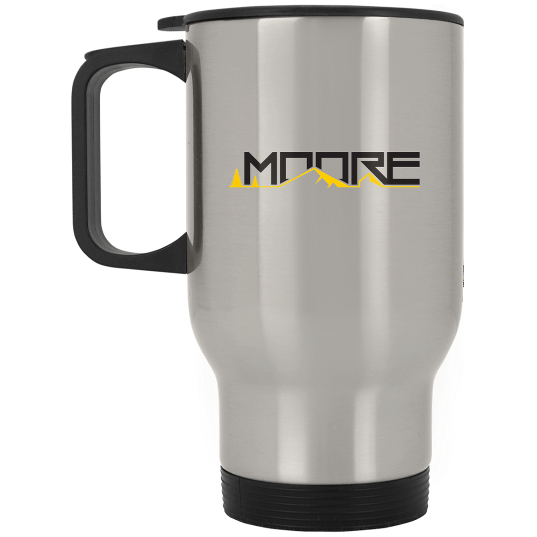 MOORE XP8400S Silver Stainless Travel Mug