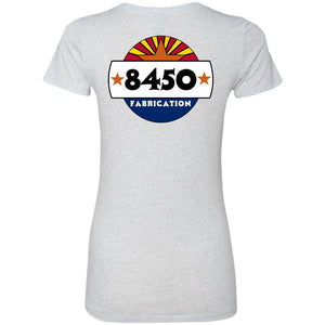 8450 Fab back logo only NL6710 Ladies' Triblend T-Shirt