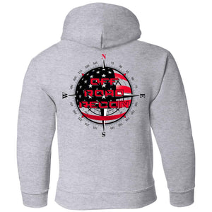 Off-Road Recon 2-sided print G185B Gildan Youth Pullover Hoodie