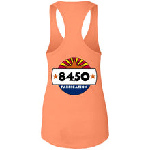Load image into Gallery viewer, 8450 Fab back logo only NL1533 Ladies Ideal Racerback Tank