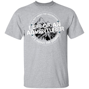 Life of an Adventurer G500B Gildan Youth 5.3 oz 100% Cotton T-Shirt