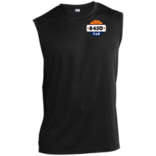 Load image into Gallery viewer, 8450 Fabrication 2-sided print ST352 Sleeveless Performance T-Shirt