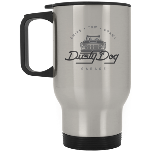 Dusty Dog XP8400S Silver Stainless Travel Mug