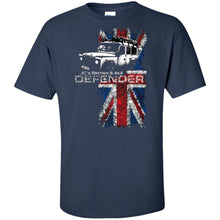 Load image into Gallery viewer, JC&#39;s Defender logo G200T Gildan Tall Ultra Cotton T-Shirt
