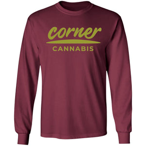 Corner Cannabis G240 Gildan LS Ultra Cotton T-Shirt