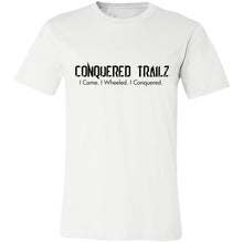 Load image into Gallery viewer, Conquered Trails CameWheeledConquered 3001C Bella + Canvas Unisex Jersey Short-Sleeve T-Shirt