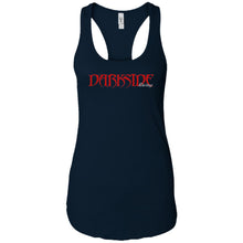 Load image into Gallery viewer, Dark Side Racing 2-sided print NL1533 Next Level Ladies Ideal Racerback Tank