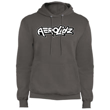 Load image into Gallery viewer, AeroLidz black &amp; white PC78H Core Fleece Pullover Hoodie