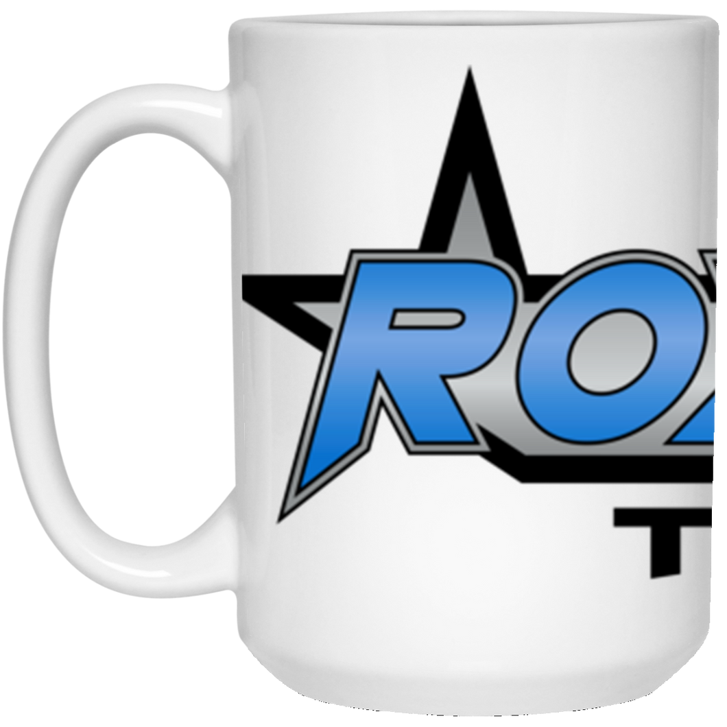 Roxtar Trux full wrap around logo 21504 15 oz. White Mug