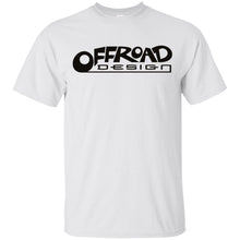 Load image into Gallery viewer, Offroad Design black logo G200B Gildan Youth Ultra Cotton T-Shirt