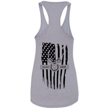 Load image into Gallery viewer, WRECKDIT Garage 2-sided print NL1533 Next Level Ladies Ideal Racerback Tank