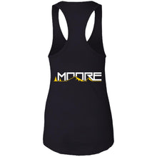 Load image into Gallery viewer, MOORE 2-sided print NL1533 Next Level Ladies Ideal Racerback Tank