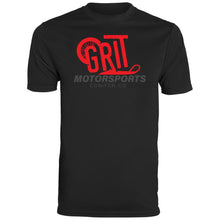 Load image into Gallery viewer, GRIT Motorsports red logo 790 Men&#39;s Moisture-Wicking Tee