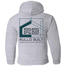 Load image into Gallery viewer, Rullo 2-sided print G185B Gildan Youth Pullover Hoodie