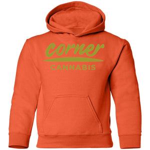 Corner Cannabis G185B Gildan Youth Pullover Hoodie