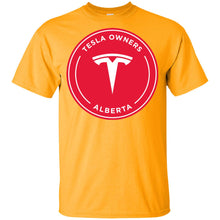Load image into Gallery viewer, Tesla Owners Club of Alberta G200B Gildan Youth Ultra Cotton T-Shirt