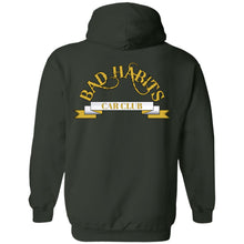 Load image into Gallery viewer, Bad Habits Car Club 2-sided print Z66 Pullover Hoodie