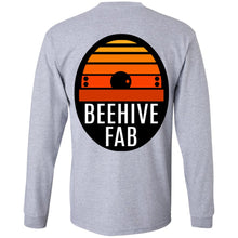 Load image into Gallery viewer, BeehiveFAB 2-sided print G240 Gildan LS Ultra Cotton T-Shirt