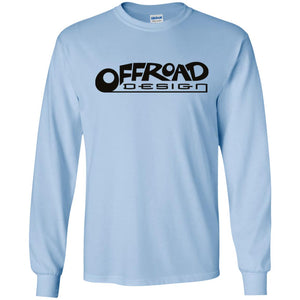 Offroad Design black logo G240 Gildan LS Ultra Cotton T-Shirt