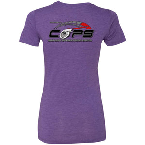 COPS Turbo 2-sided print NL6710 Ladies' Triblend T-Shirt