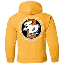 Load image into Gallery viewer, 3D Offroad 2-sided print G185B Gildan Youth Pullover Hoodie
