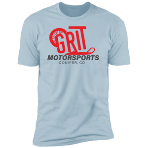 GRIT Motorsports red logo NL3600 Premium Short Sleeve T-Shirt