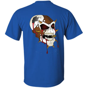 Dark Side Racing 2-sided print w/ skull on back G200B Gildan Youth Ultra Cotton T-Shirt