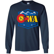 Load image into Gallery viewer, Colorado Wrestling Academy 2-sided print G240B Gildan Youth LS T-Shirt