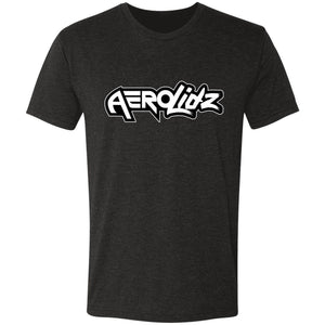 AeroLidz black & white NL6010 Men's Triblend T-Shirt