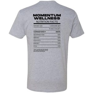 Momentum Wellness NL3600 Premium Short Sleeve T-Shirt