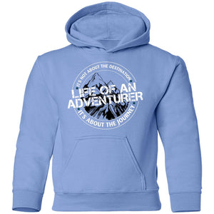 Life of an Adventurer G185B Gildan Youth Pullover Hoodie