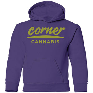 Corner Cannabis G185B Gildan Youth Pullover Hoodie