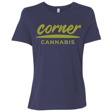 Load image into Gallery viewer, Corner Cannabis B6400 Ladies&#39; Relaxed Jersey Short-Sleeve T-Shirt