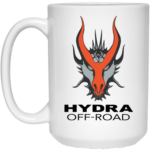 HYDRA Offroad 21504 15 oz. White Mug