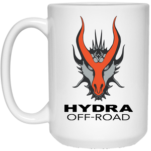 HYDRA Offroad 21504 15 oz. White Mug