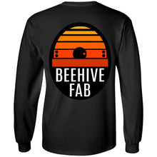Load image into Gallery viewer, BeehiveFAB 2-sided print G240 Gildan LS Ultra Cotton T-Shirt