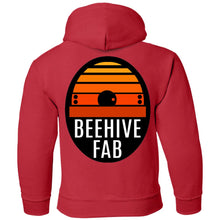 Load image into Gallery viewer, BeehiveFAB 2-sided print G185B Gildan Youth Pullover Hoodie